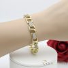 Bracciale GOLDFILLED antiallergico 17cm/9mm colore 14K
