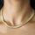 Collana GOLDFILLED antiallergica Luxury 45cm lunga e 6,2 mm larga colore 14K