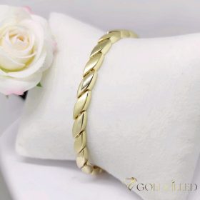 Bracciale GOLDFILLED antiallergico 17cm/5mm colore 14K