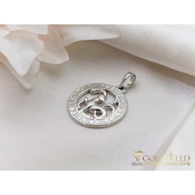   Orecchino GOLDFILLED antiallergico con pendente 28mm colore 18K