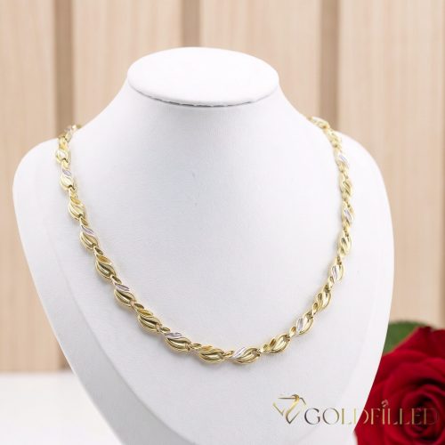 Collana GOLDFILLED antiallergica esclusiva in diverse dimensioni /7 mm colore 14K Multicolor 