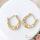 Orecchino GOLDFILLED antiallergico 25 mm colore 14K