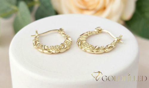 Orecchino GOLDFILLED antiallergico 25 mm colore 14K