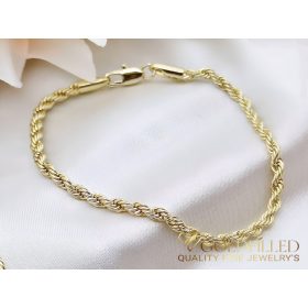 Bracciale GOLDFILLED antiallergico 19 cm /3mm colore 14K