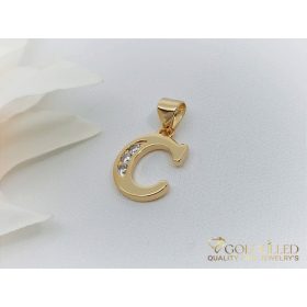 Pendente GOLDFILLED antiallergico 23mm 18k Colore