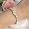 Bracciale GOLDFILLED antiallergico 17cm/9mm colore 14K