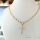 Collana GOLDFILLED antiallergica 50cm/3mm + Pendente colore 14K