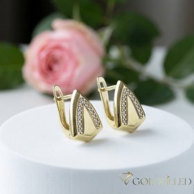 Orecchino GOLDFILLED antiallergico 14mm colore 14K 