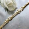 Bracciale GOLDFILLED antiallergico 17cm/5mm colore 14K