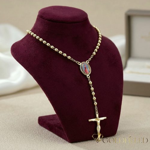 Collana GOLDFILLED antiallergica 60cm lunga e 4mm larga colore 14K