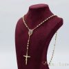 Collana GOLDFILLED antiallergica 60cm lunga e 4mm larga colore 14K