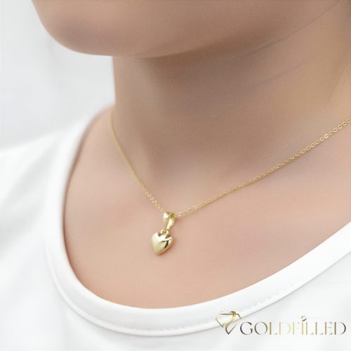 Collana GOLDFILLED antiallergica 45cm/1mm + Pendente colore 14K