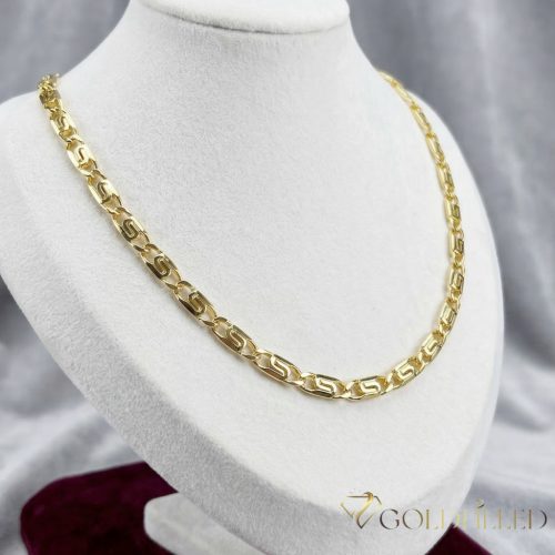 Collana GOLDFILLED antiallergica 50cm lunga e 5,2mm larga colore 14K