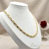 Collana GOLDFILLED antiallergica 50cm lunga e 5,2mm larga colore 14K