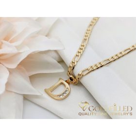 Collana GOLDFILLED antiallergica 50cm/3,8mm colore 18K