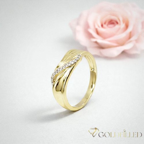 Anello GOLDFILLED antiallergico, diverse misure colore 14K