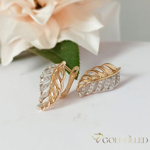 Orecchino GOLDFILLED antiallergico 20mm colore 18K