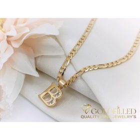 Collana GOLDFILLED antiallergica 50cm/3,8mm colore 18K