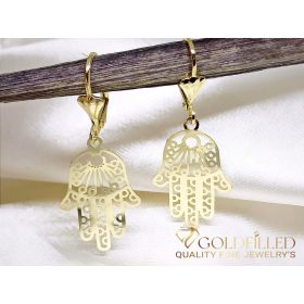 Orecchini GOLDFILLED antiallergici 43mm colore 14K
