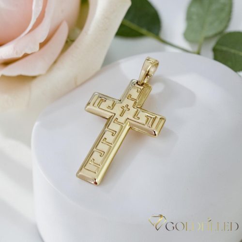 Pendente GOLDFILLED antiallergico 33mm colore 18K