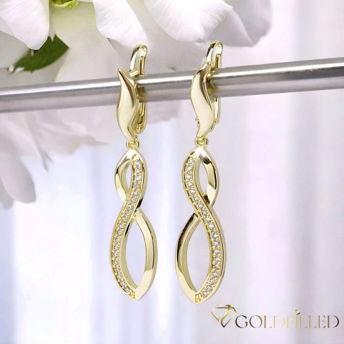 Orecchini GOLDFILLED antiallergici 50mm colore 14K
