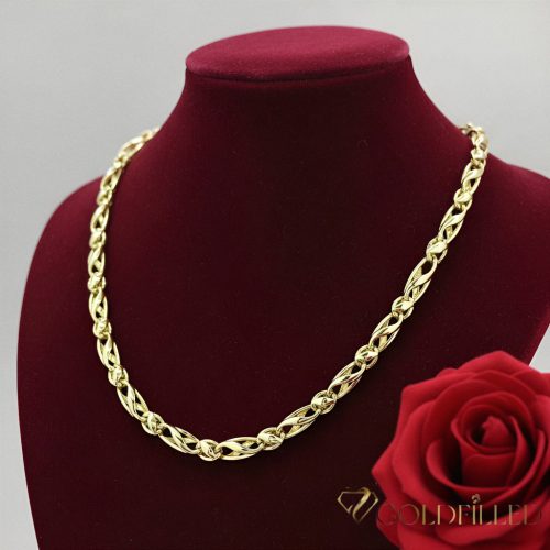 Collana GOLDFILLED antiallergica 50 cm/6 mm  14K  colore
