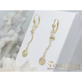 Orecchini GOLDFILLED antiallergici 52mm colore 14K