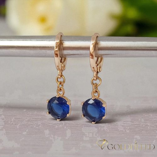 Orecchini GOLDFILLED antiallergici a forma di  28mm colore 18K