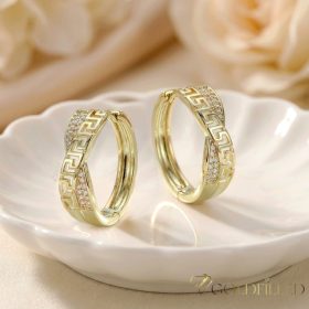 Orecchino GOLDFILLED antiallergico 26 mm colore 18K