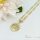 Collana GOLDFILLED antiallergica 45cm / 4mm + pendente della bilancia colore 14K