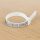 Strumento per misurare la misura dell’anello (Ring sizer) Questo è un misuratore di anelli regolabile in plastica, con cui è possibile misurare con precisione la circonferenza del dito per l’acquisto di un anello.