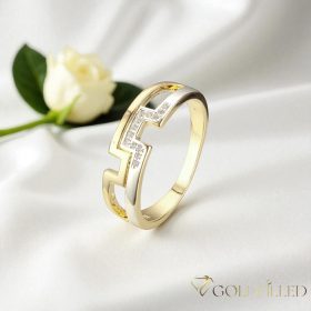 Anello GOLDFILLED antiallergico, diverse misure colore 14K