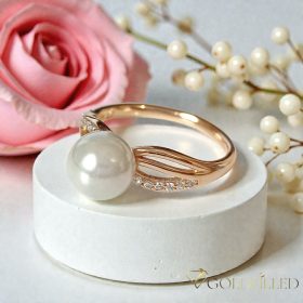 Anello GOLDFILLED antiallergico, diverse misure colore 18K