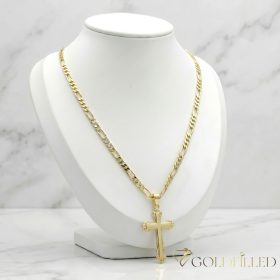   Collana GOLDFILLED antiallergica 60cm/3,5mm + Pendente colore 14K