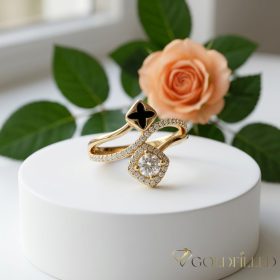 Anello GOLDFILLED antiallergico, diverse misure colore 18K