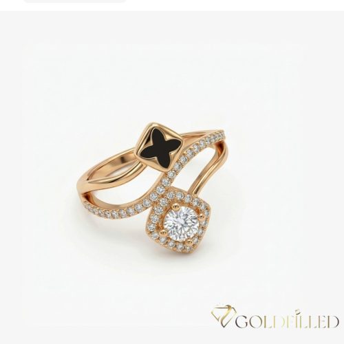 Anello GOLDFILLED antiallergico, diverse misure colore 18K