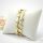 Bracciale GOLDFILLED antiallergico 19cm/18mm colore 14K
