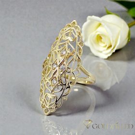 Anello GOLDFILLED antiallergico, diverse misure colore 14K