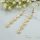 Orecchini GOLDFILLED antiallergici 54mm colore 14K