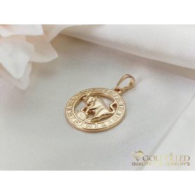  Orecchino GOLDFILLED antiallergico con pendente 28mm colore 18K