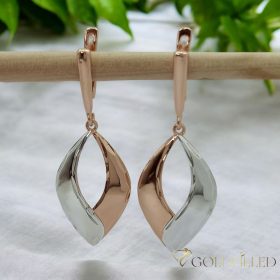   Orecchini GOLDFILLED antiallergici 50mm colore 18K  & "Multicolor"