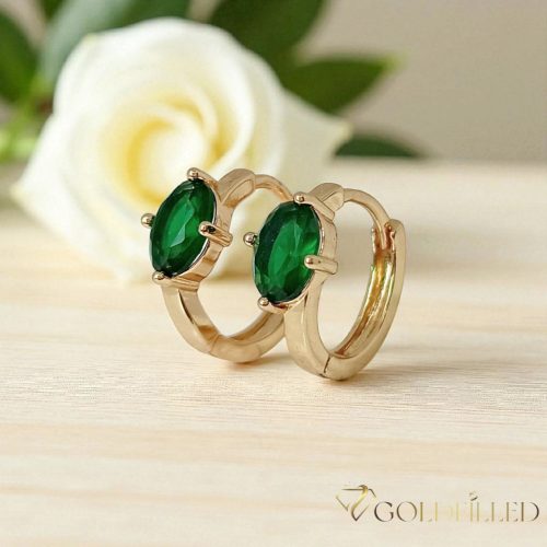 Orecchino GOLDFILLED antiallergico 15mm colore 18K