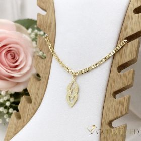 Cavigliera GOLDFILLED 29cm/3mm colore 14K