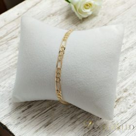 Bracciale GOLDFILLED antiallergico 19cm/3,5mm colore 18K