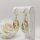Orecchini GOLDFILLED antiallergici 36mm colore 14K