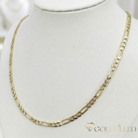   Collana GOLDFILLED antiallergica 50 cm/4 mm colore 14K  multicolore