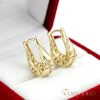 Orecchino GOLDFILLED antiallergico 20mm colore 18K