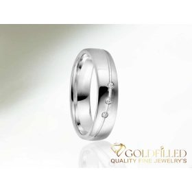 Anello in acciaio inossidabile con pietra