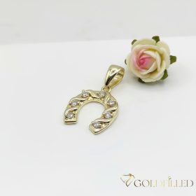 Pendente GOLDFILLED antiallergico 25mm colore 14K