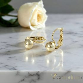 Orecchino GOLDFILLED antiallergico 14mm colore 14K 